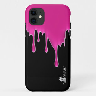 Capa Para iPhone Da Case-Mate iPhone do gotejamento do rosa quente 5 casos