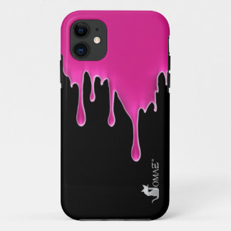 Capa Para iPhone Da Case-Mate iPhone do gotejamento do rosa quente 5 casos
