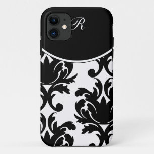 Capa Para iPhone Da Case-Mate iPhone do monograma do damasco 5 casos