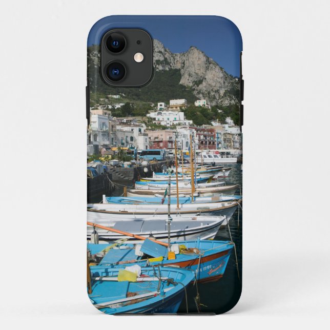 Capa Para iPhone Da Case-Mate ITÁLIA, Campânia, (Baía de Nápoles), CAPRI:Marina (Verso)