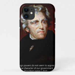Capa Para iPhone Da Case-Mate James K Polk E Citação