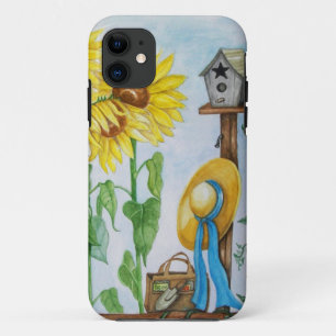 Capa Para iPhone Da Case-Mate Jardim de girassol