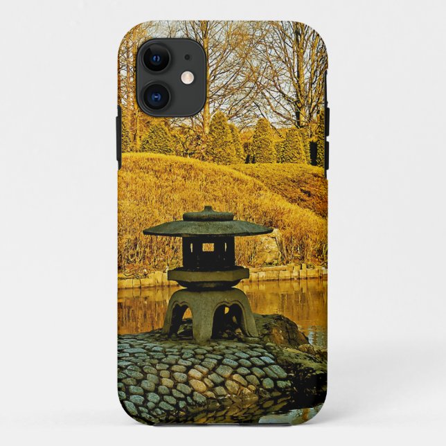 Capa Para iPhone Da Case-Mate Jardim Japonês (Verso)