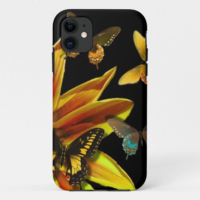 Capa Para iPhone Da Case-Mate Jardins de Borboleta (Verso)
