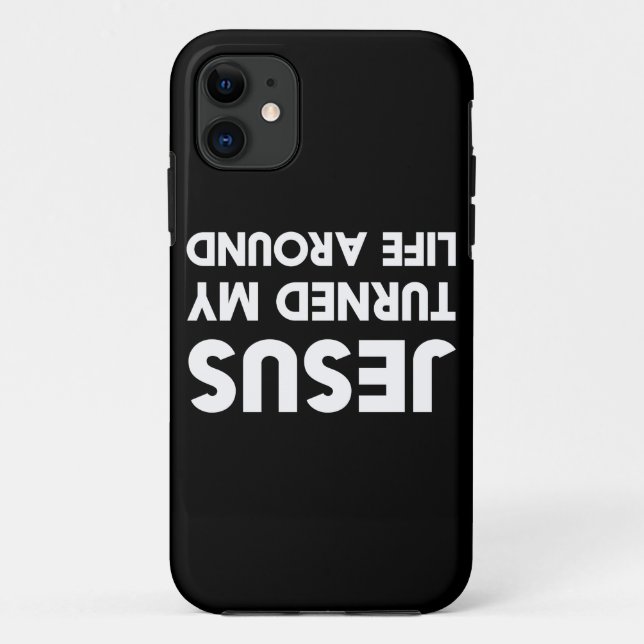 Capa Para iPhone Da Case-Mate Jesus girou minha vida ao redor (Verso)