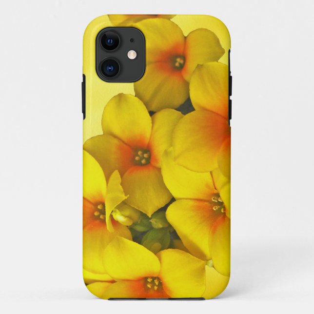 Capa Para iPhone Da Case-Mate Kalanchoe Amarelo - Sol Suculente (Verso)