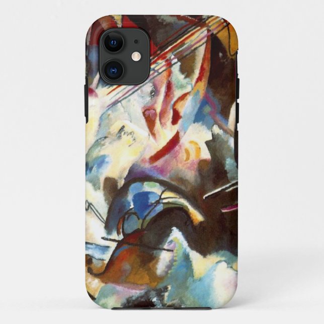 Capa Para iPhone Da Case-Mate Kandinsky Abstrato Composição VI (Verso)