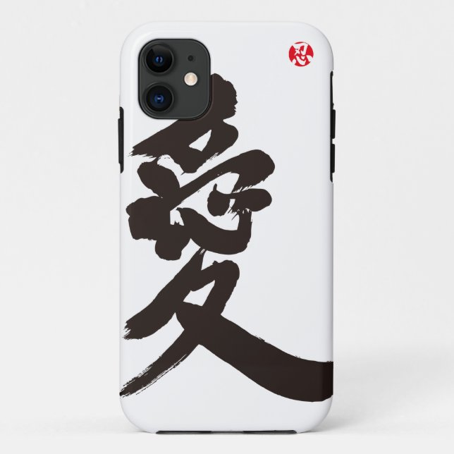 Capa Para iPhone Da Case-Mate [Kanji] Amor (Verso)