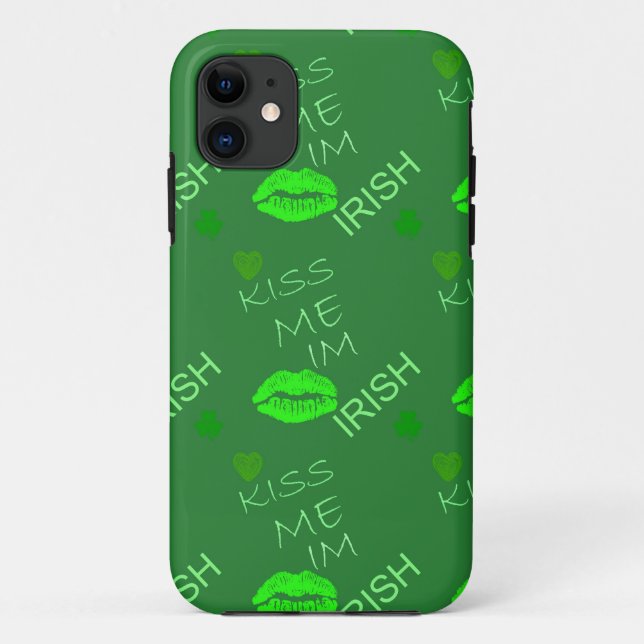 Capa Para iPhone Da Case-Mate Kiss Me Im Irish (Verso)