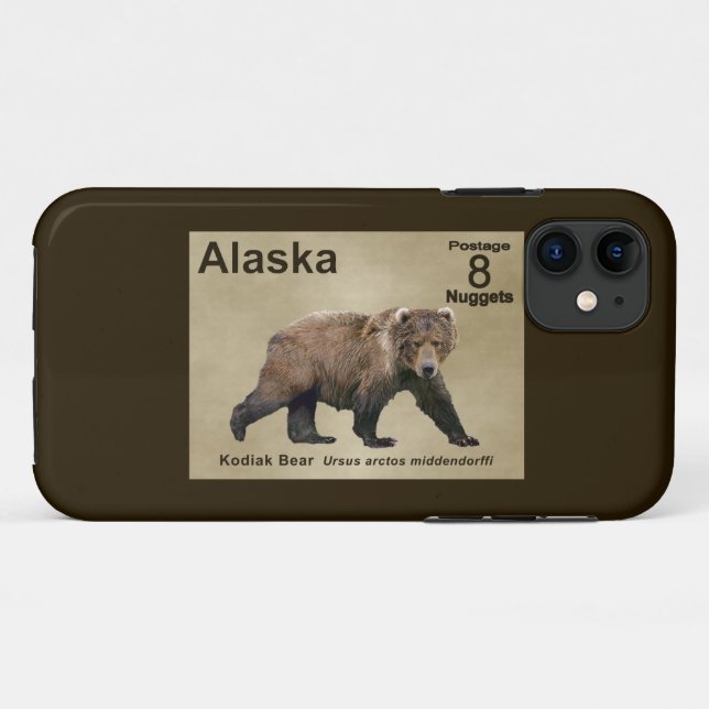 Capa Para iPhone Da Case-Mate Kodiak Bear (Verso (horizontal))