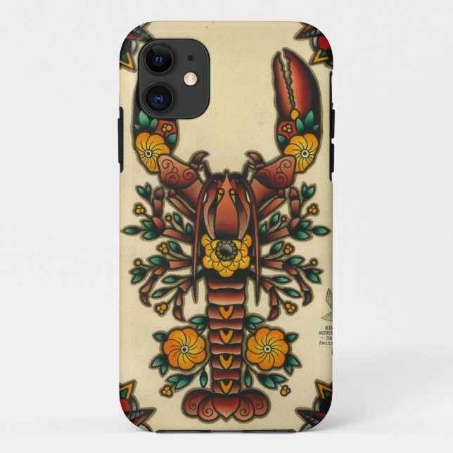 Capa Para iPhone Da Case-Mate lagosta (Verso)