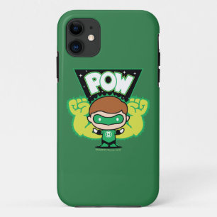 Capa Para iPhone Da Case-Mate Lanterna Verde Chibi Formando Punhos Gigantes