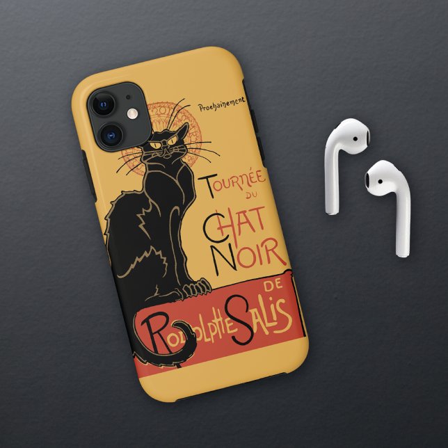 Capa Para iPhone Da Case-Mate Le Chat Noir Theophile Steinlen (Criador carregado)