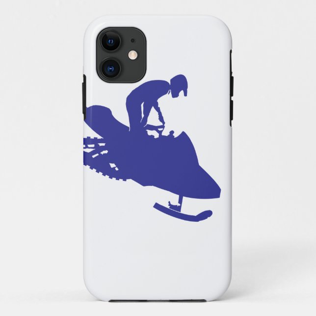 Capa Para iPhone Da Case-Mate Legal Blue Snowmobiler (Verso)