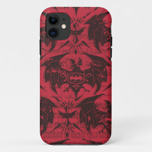 Capa Para iPhone Da Case-Mate Lendas Urbanas do Batman - Padrão de Bat do Gótico