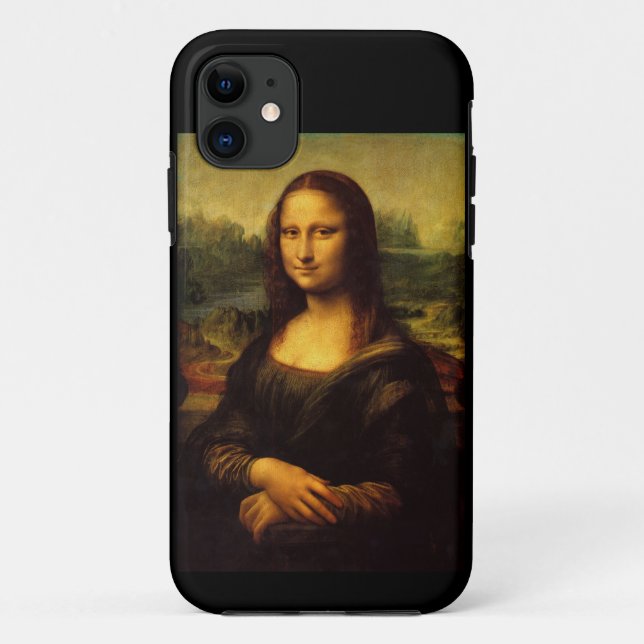 Capa Para iPhone Da Case-Mate Leonardo da Vinci, Monalisa (Verso)