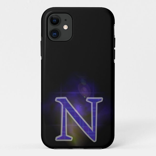 Capa Para iPhone Da Case-Mate Letter N (Verso)