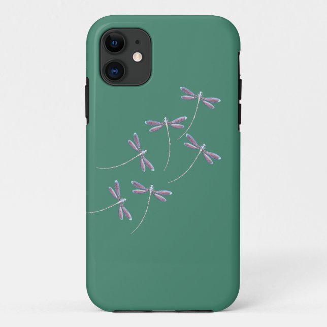Capa Para iPhone Da Case-Mate Libélulas em voo (Verso)