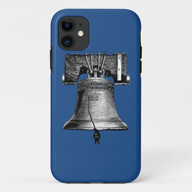 Capa Para iPhone Da Case-Mate Liberty Bell, século XIX (Verso)