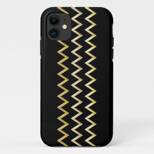 Capa Para iPhone Da Case-Mate Limite do ouro - zigzag + suas costas e ideias