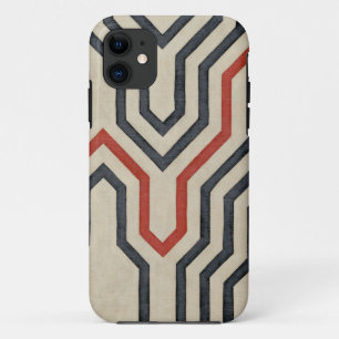 Capa Para iPhone Da Case-Mate Linhas Gráficas Laranja e Azul