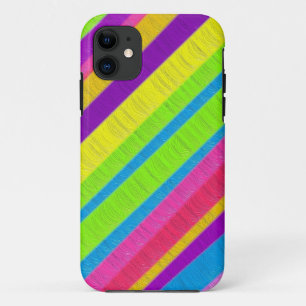 Capa Para iPhone Da Case-Mate Listras de pintura multicoloridas