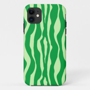 Capa Para iPhone Da Case-Mate Listras de zebra - Lâminas de Verde limão