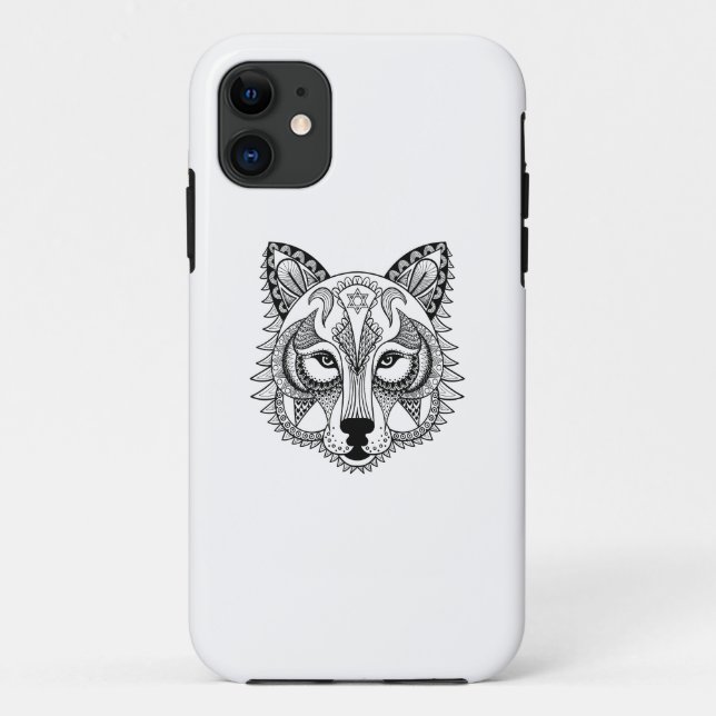 Capa Para iPhone Da Case-Mate Lobo inspirado (Verso)