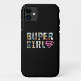 Capa Para iPhone Da Case-Mate Logotipo de banda desenhada da Supergirl