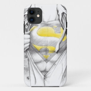 Capa Para iPhone Da Case-Mate Logotipo do Chest Superman esboçado