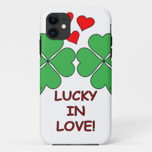 Capa Para iPhone Da Case-Mate Lucky In Love Heart Clover