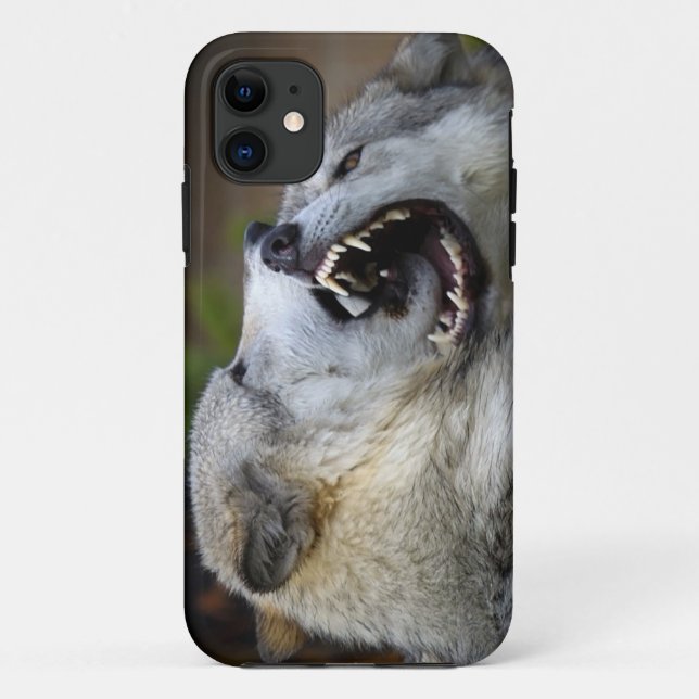 Capa Para iPhone Da Case-Mate Luta do lobo (Verso)