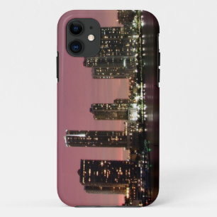 Capa Para iPhone Da Case-Mate Luz do por do sol sobre Miami após uma tempestade