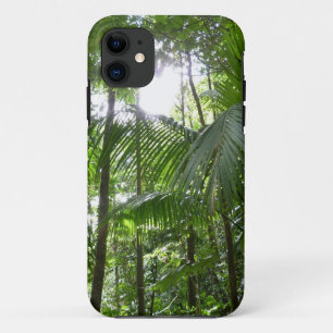 Capa Para iPhone Da Case-Mate Luz do sol através da capa tropical da floresta tr