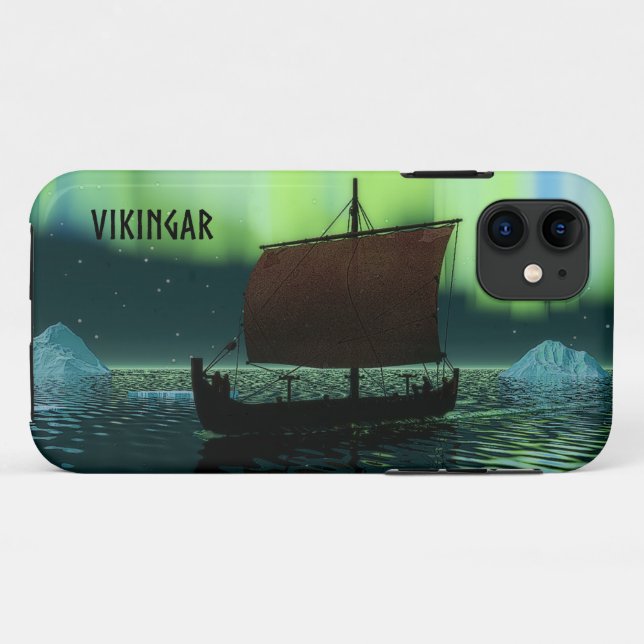 Capa Para iPhone Da Case-Mate Luzes De Vazamento E Norte (Verso (horizontal))