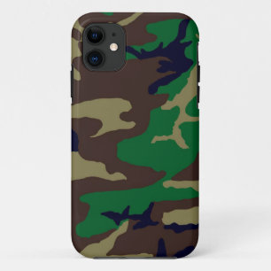 Capa Para iPhone Da Case-Mate Maçã de Camuflagem Woodland