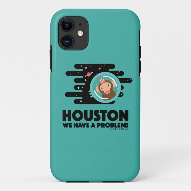 Capa Para iPhone Da Case-Mate Macaco do espaço (Verso)