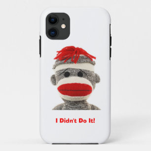 Capa Para iPhone Da Case-Mate Macaco engraçado & bonito da peúga eu telefono a