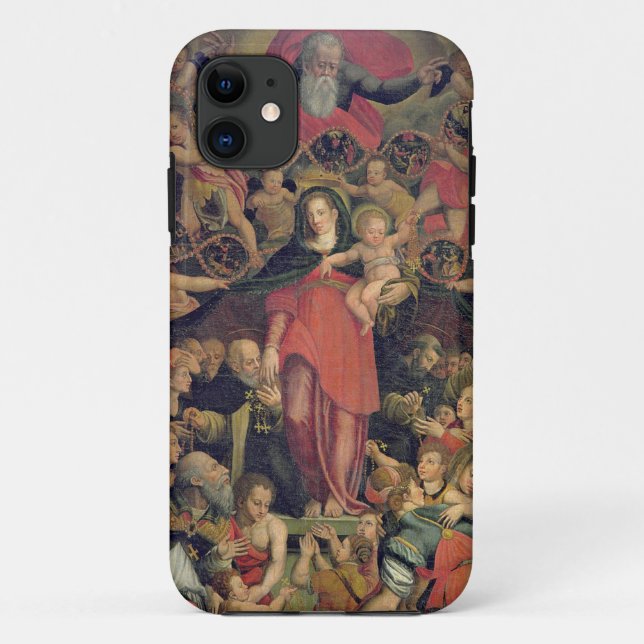 Capa Para iPhone Da Case-Mate Madonna do rosário, c.1569 (óleo em canvas) (Verso)