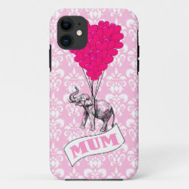 Capa Para iPhone Da Case-Mate Mãe com elefante rosa