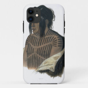 Capa Para iPhone Da Case-Mate Mahsette-Kuiuab, chefe dos indianos do Cree, placa