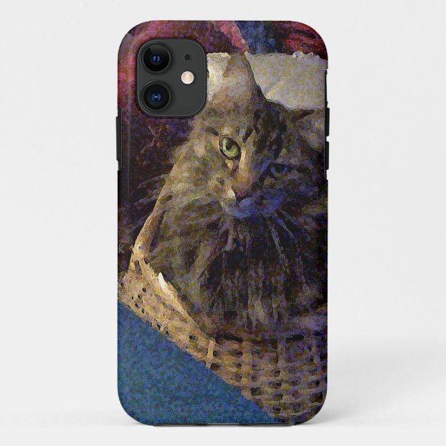 Capa Para iPhone Da Case-Mate Maine Coon Tabby Cat (Verso)