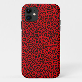 Capa Para iPhone Da Case-Mate Mala de Impressão de Leopardo Vermelho Iphone 5S