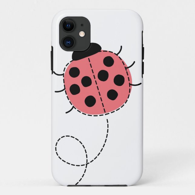 Capa Para iPhone Da Case-Mate Mala iphone 5 de ladybug bonito simples (Verso)