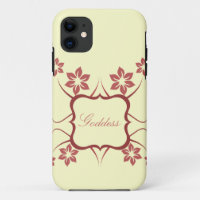 Maleta Floral iPhone 5 BT, Red