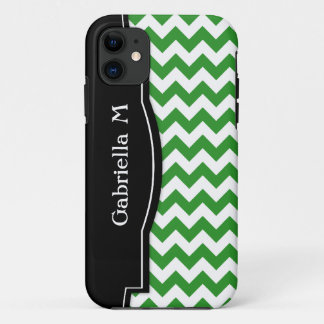 Capa Para iPhone Da Case-Mate Maleta iPhone 5 Preto Verde Chevron
