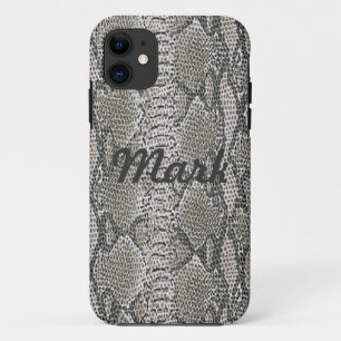 Capa Para iPhone Da Case-Mate Maleta personalizada do iPhone 5 do Cobra do Silve