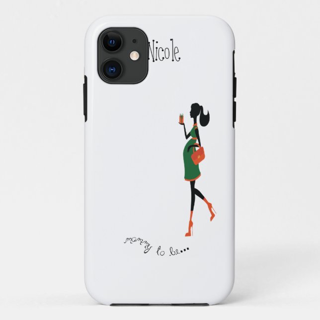 Capa Para iPhone Da Case-Mate Mamães a ser caso do telemóvel (Verso)