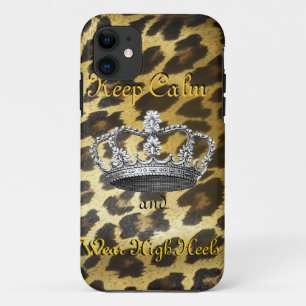 Capa Para iPhone Da Case-Mate Mantenha a calma e continue (nos saltos altos)