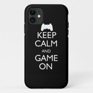 Capa Para iPhone Da Case-Mate Mantenha a calma e o jogo sobre